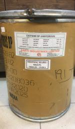 کافئین مواد شیمیایی صنعتی بسته های ۲۵ کیلویی کمپانی AARTI هند